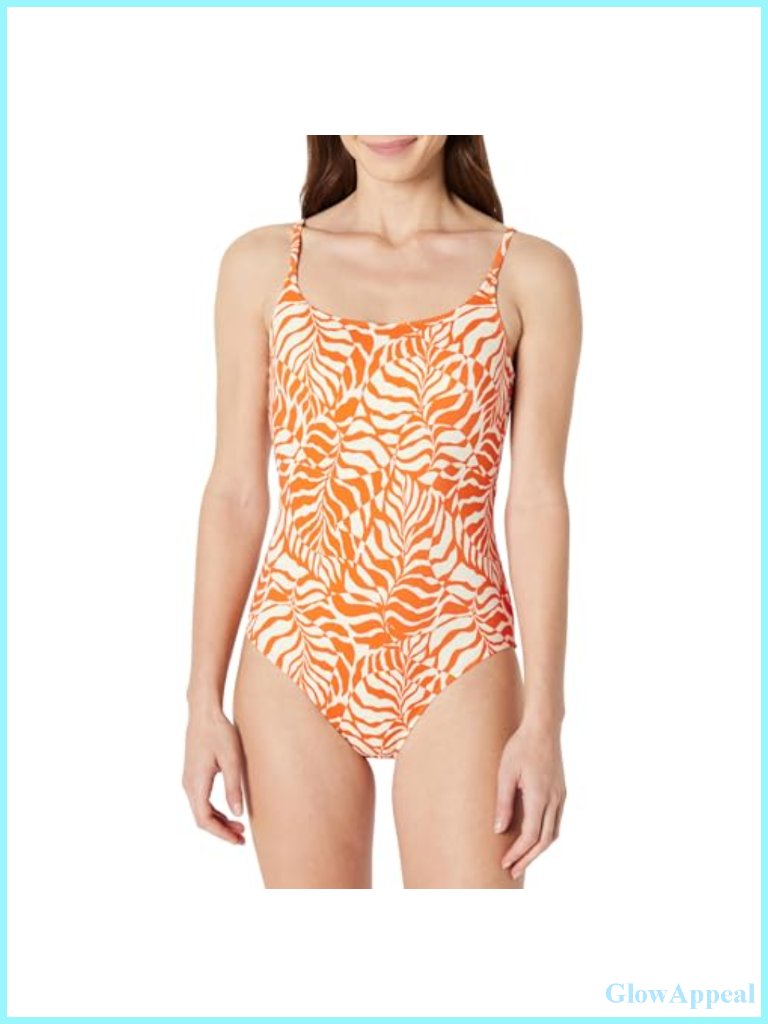 Women's Thin Strap One-Piece Swimsuit With Adjustable Straps Quick-Dry